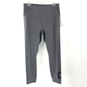 Reebok 7/8 High-Rise Gray Active Leggings